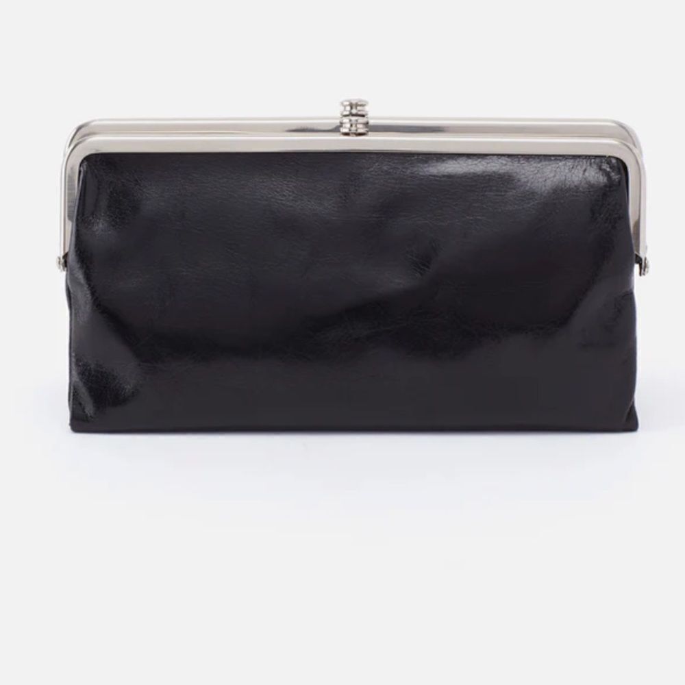 HOBO Black Lauren Clutch-Wallet